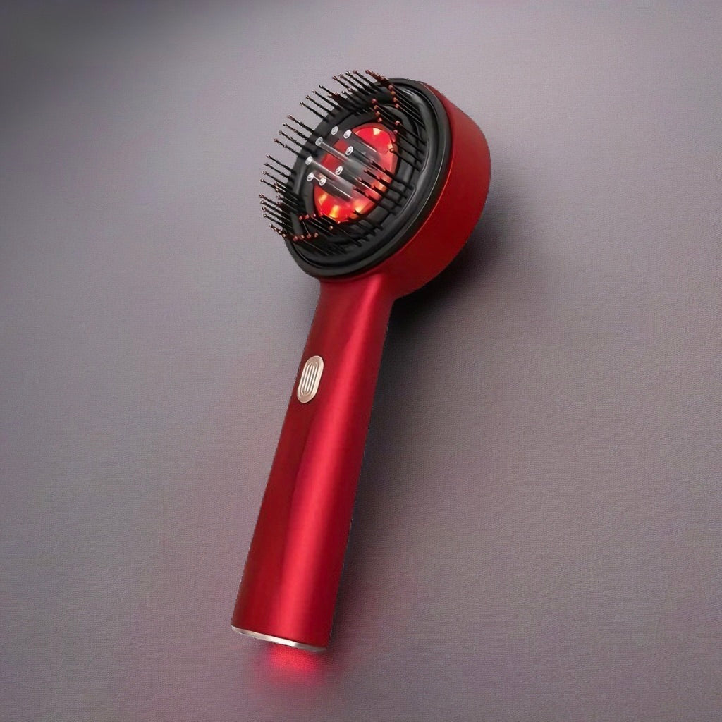 Floreva 3-in-1 Red Light Scalp Massager & Hair Oil Applicator Brush